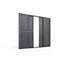 Eden Pergola Sliding Louvre Panel Door 262x222