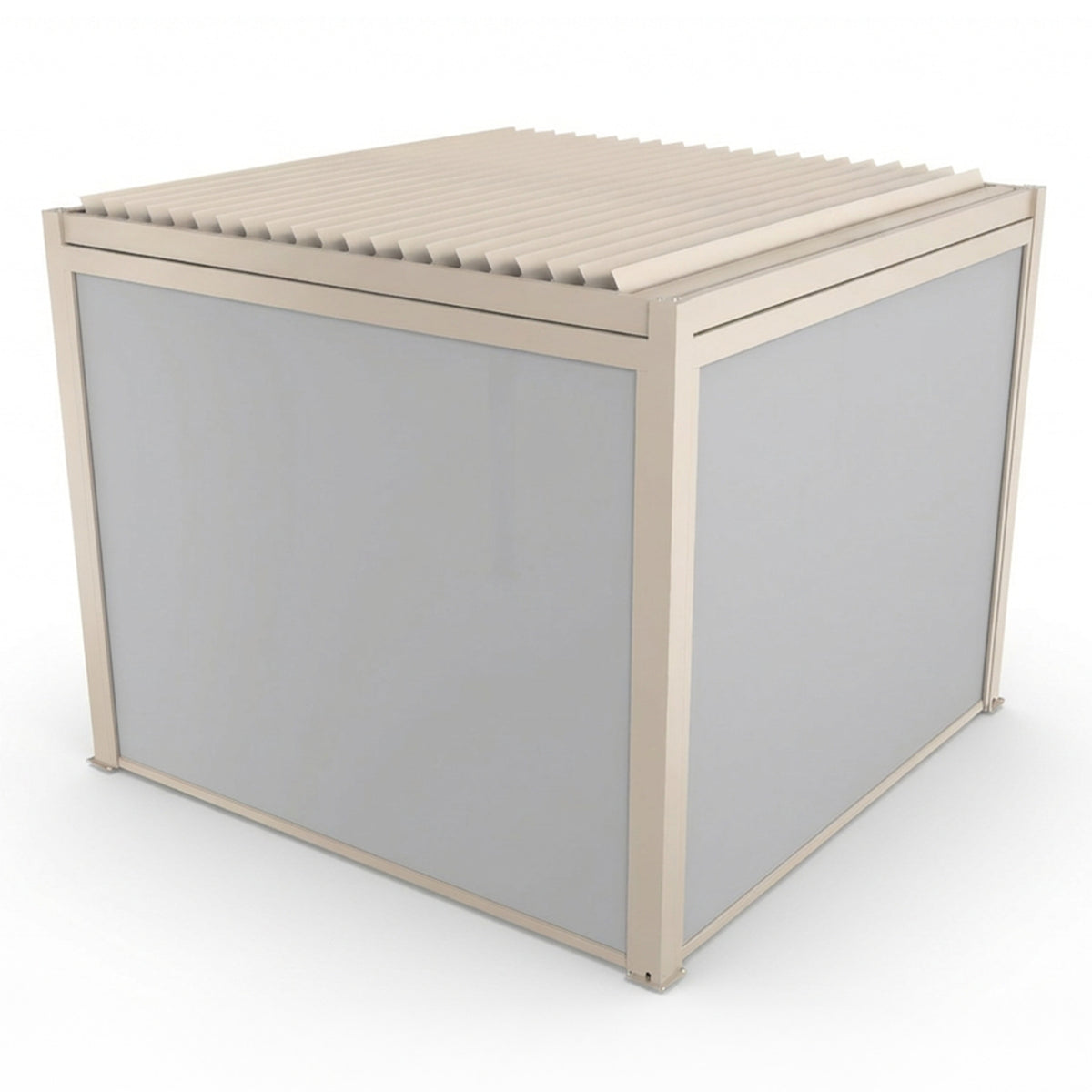 Jupiter Pergola - Zip Blind For 3m Side - Latte