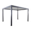 Solis Retractable Roof Pergola Aluminium Rectangular 30x40 - Frame Only - Grey