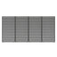 Solis Pergola Louvre Panel 4 Panels / Grey