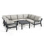 New York U-Shaped Sofa Set / Dove Grey