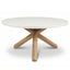Antigua 6 Seat Round Dining Table with Terrazzo Top