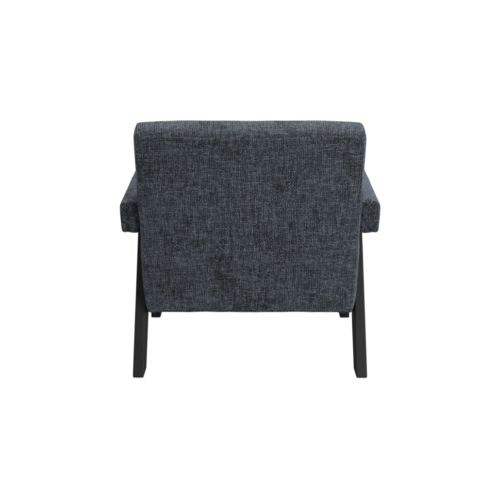 Abel Coal and Black Chair