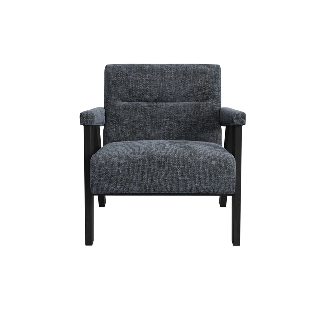 Abel Coal and Black Chair