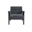 Abel Coal and Black Chair