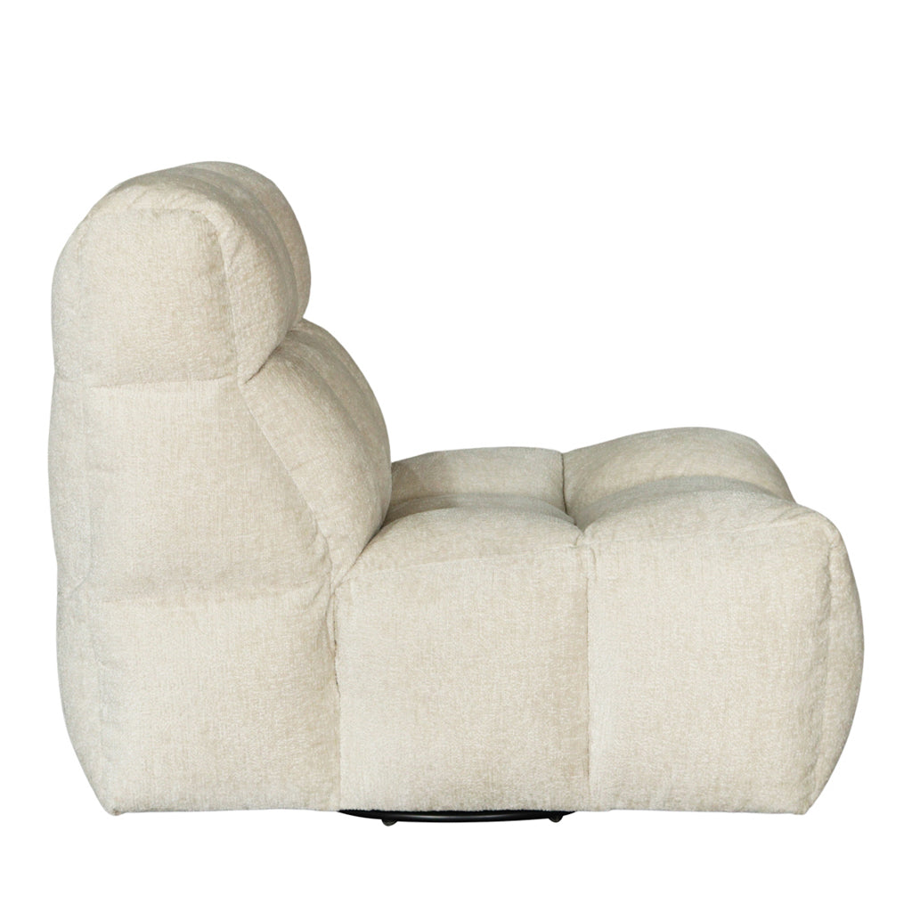 Ace Ivory Swivel Chair