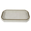 Arden Ivory Geometric Tray.