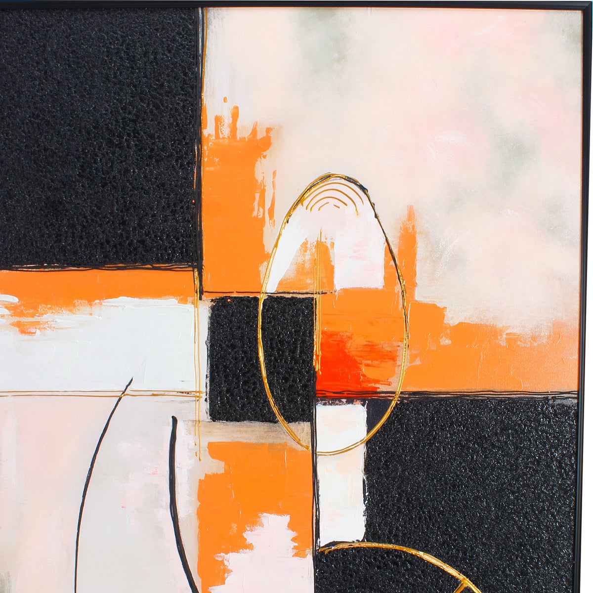 Amber Orbit Painting.