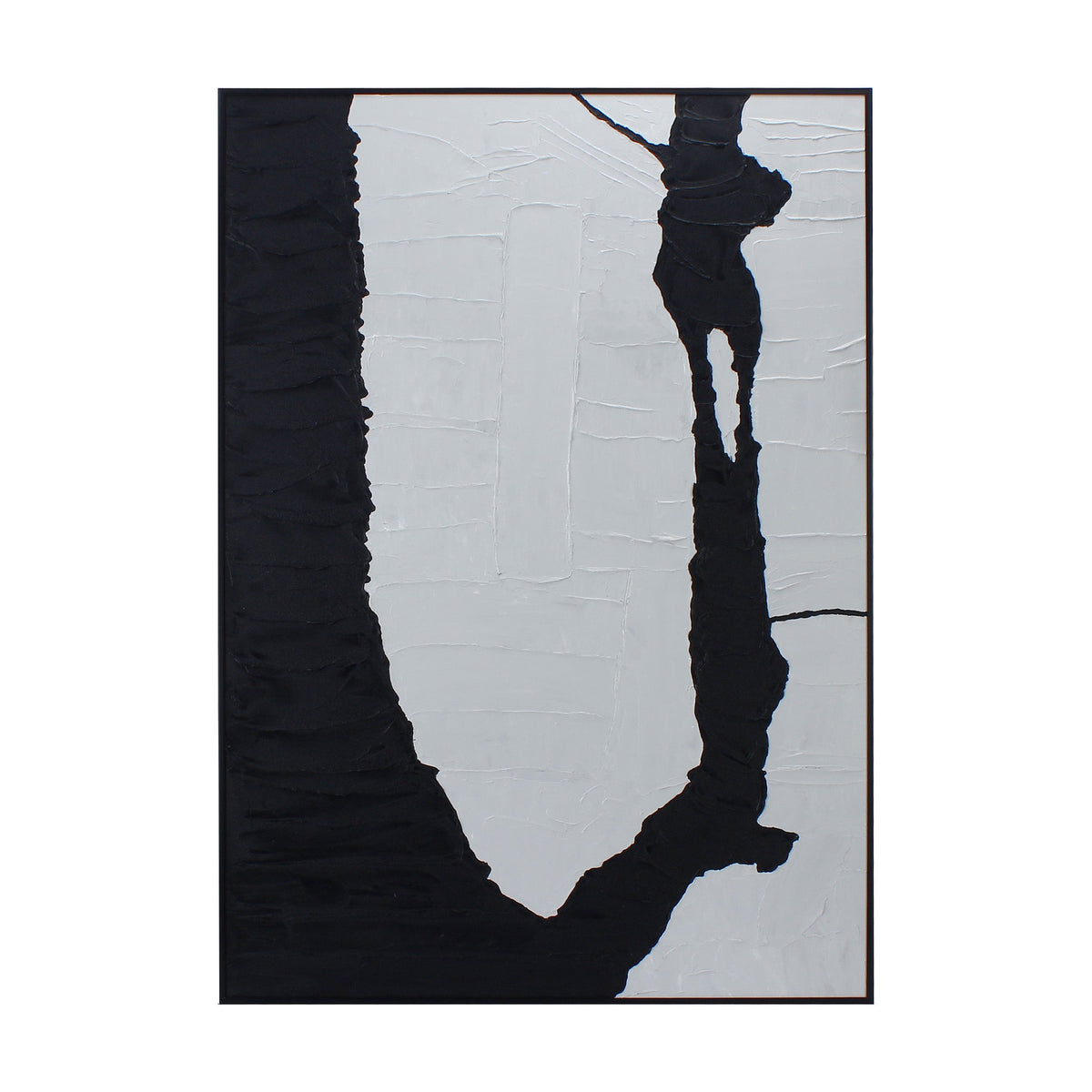 Monochrome Drift Painting.