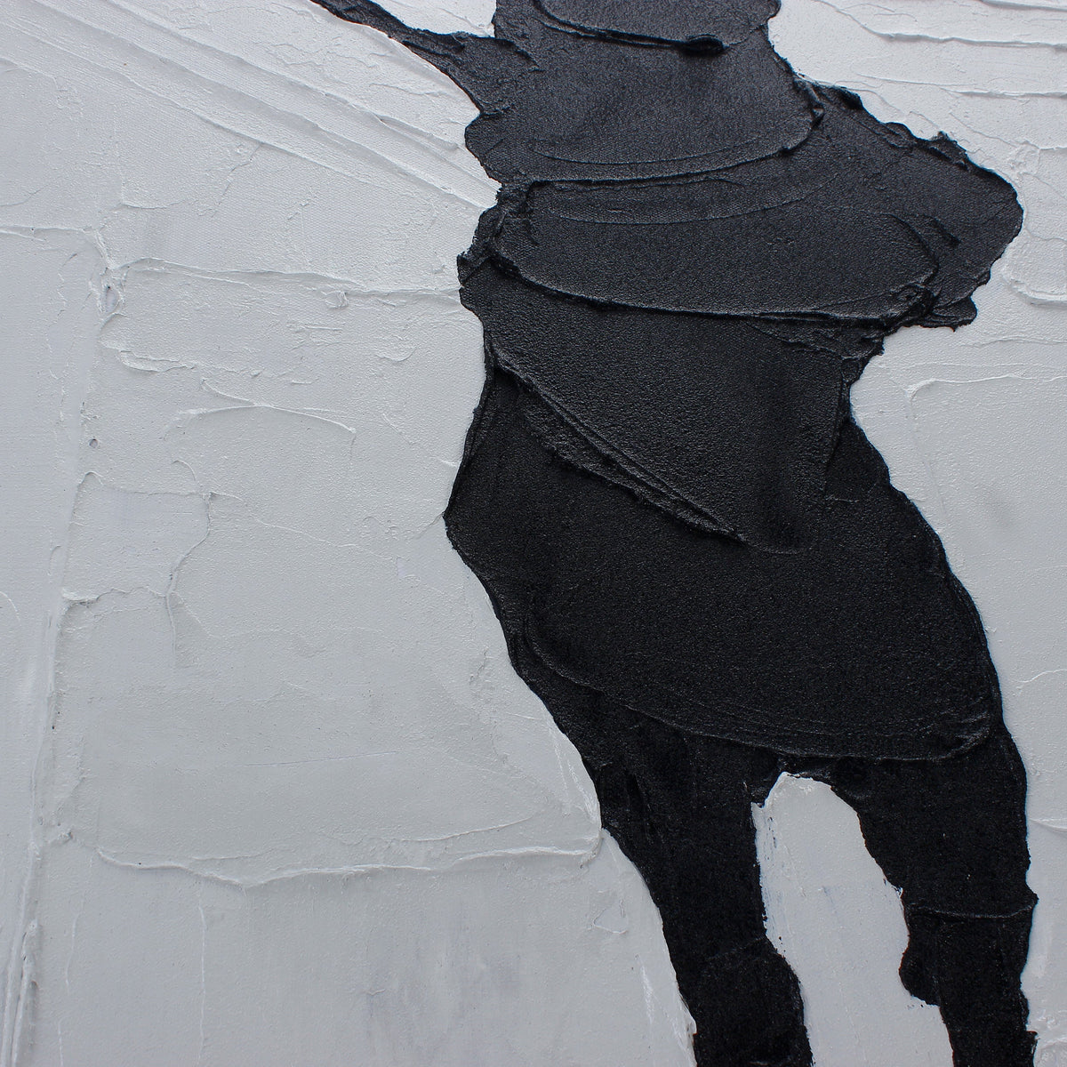 Monochrome Drift Painting.