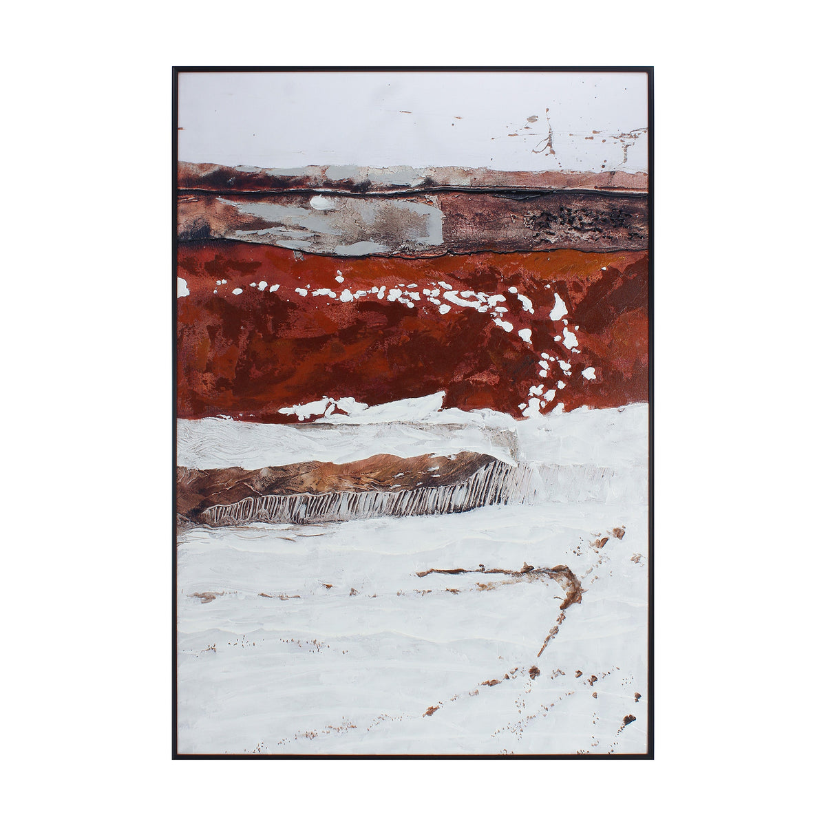 Rust Horizon Painting.