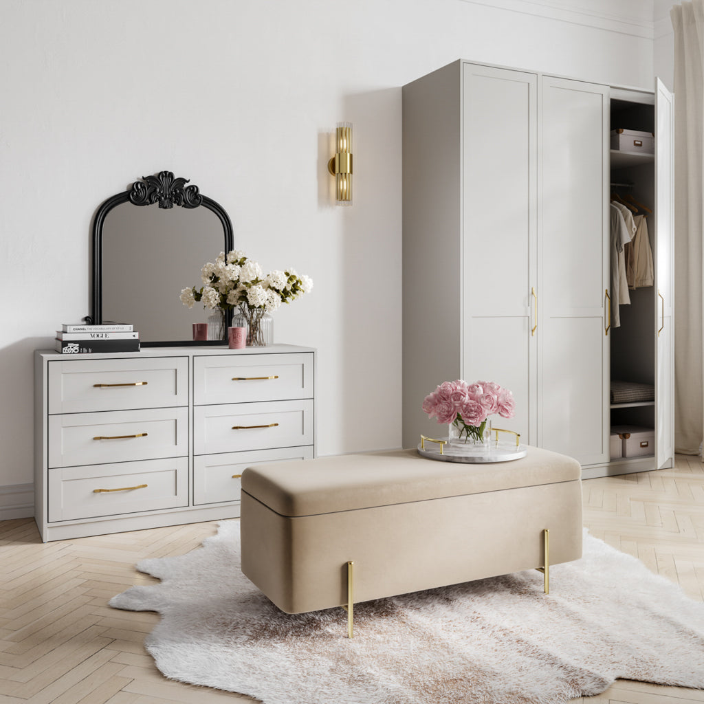Austen White Chest of Drawers