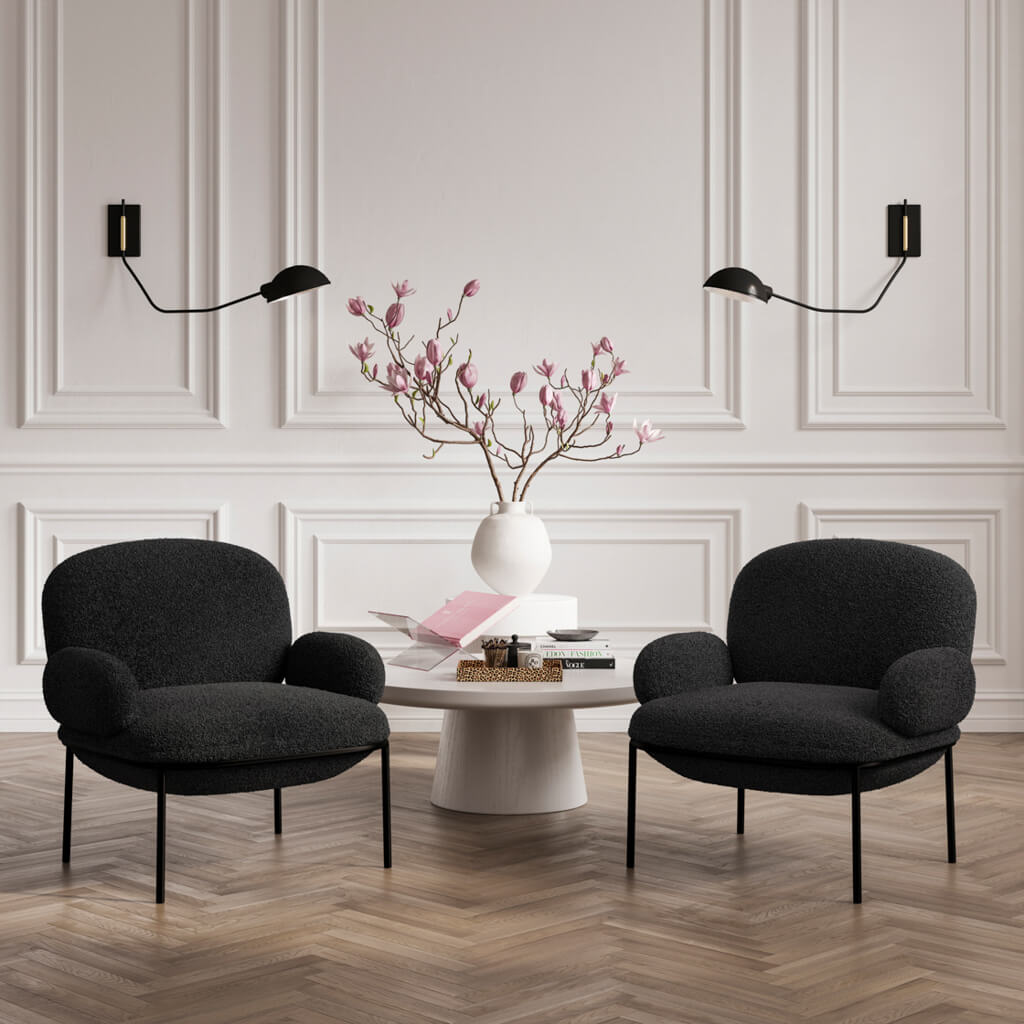 Avery Black Chair