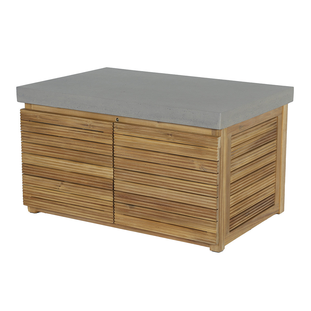 New Bali Outdoor Kitchen Kamado Unit 90x60x51 - Acacia Wood