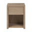 Wickham Bedside Table | One Drawer | Oak | Ribbed
