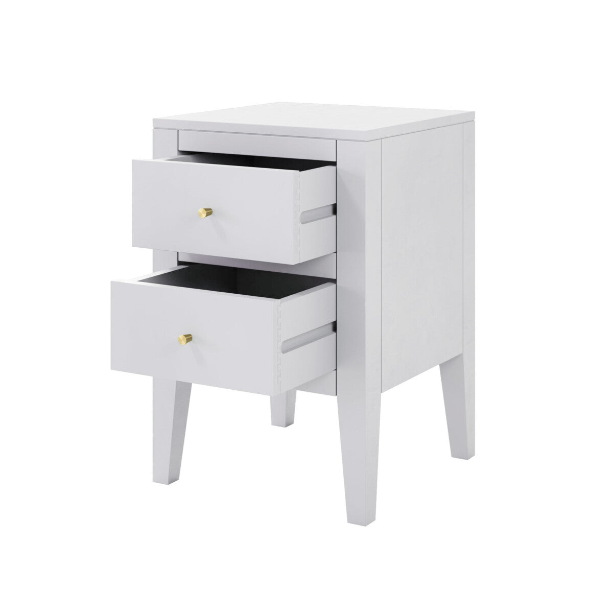 Alton Bedside Table | White