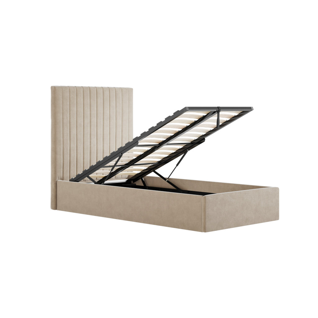 Berlin Beige Tall Single Bed