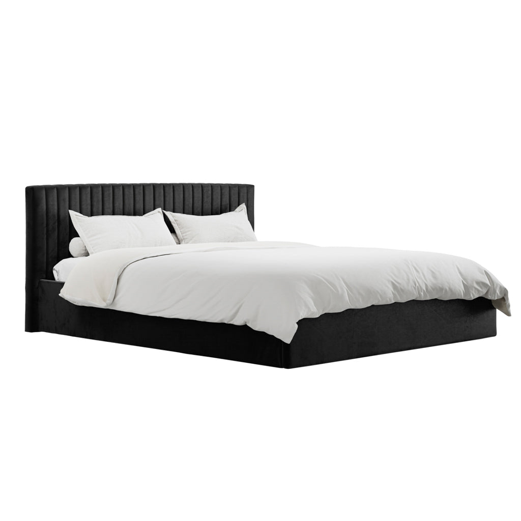 Berlin Black Super King Bed