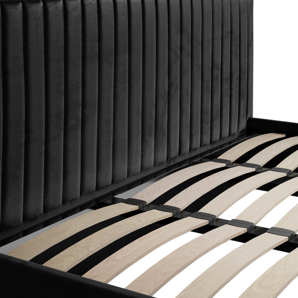 Berlin Black Super King Bed