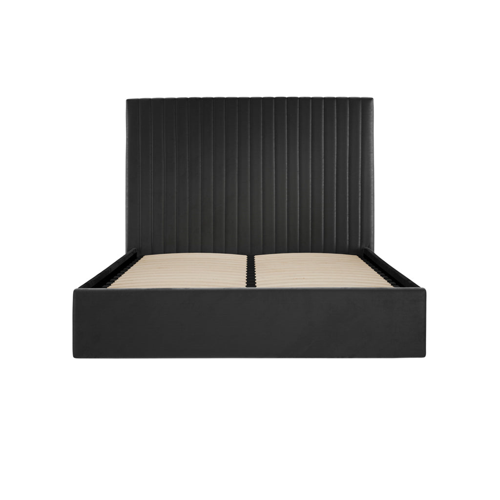 Berlin Black Tall Single Bed