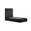Berlin Black Tall Single Bed