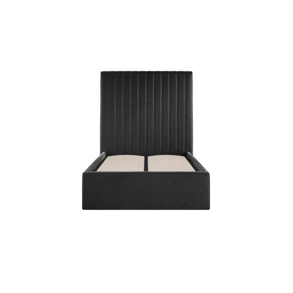 Berlin Black Tall Double Bed