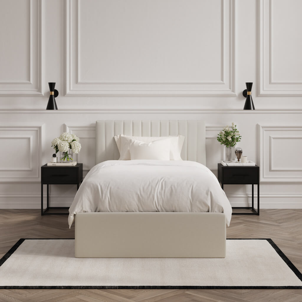 Berlin Milk Single Bed