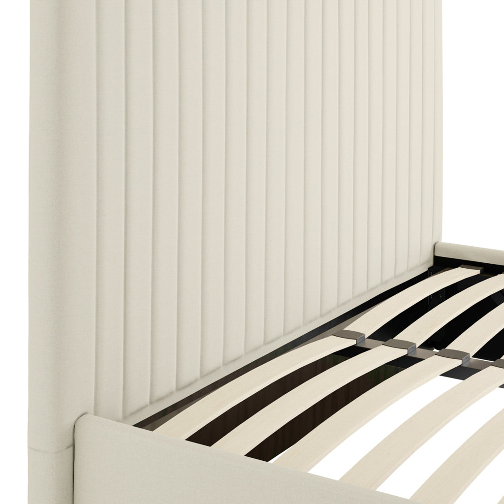 Berlin Milk Tall Double Bed