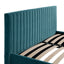 Berlin Teal King Bed