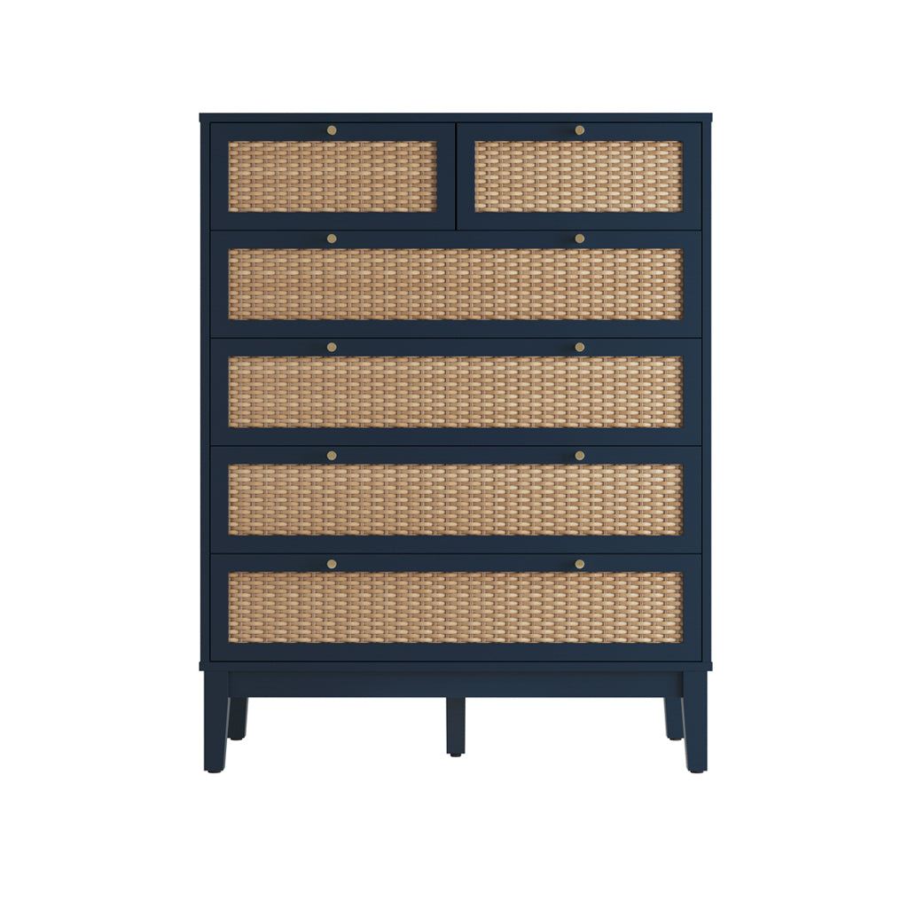 Bordeaux Berlin Blue 2 Door Wardrobe