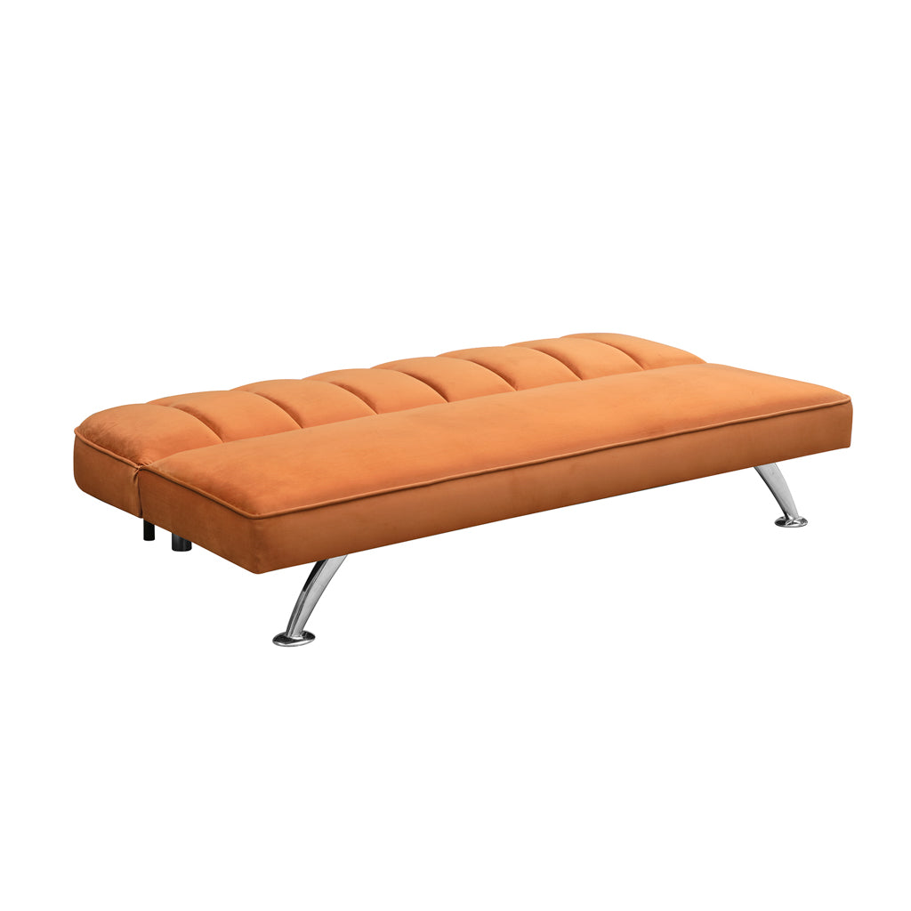 Brighton Orange Sofa Bed