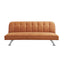 Brighton Orange Sofa Bed