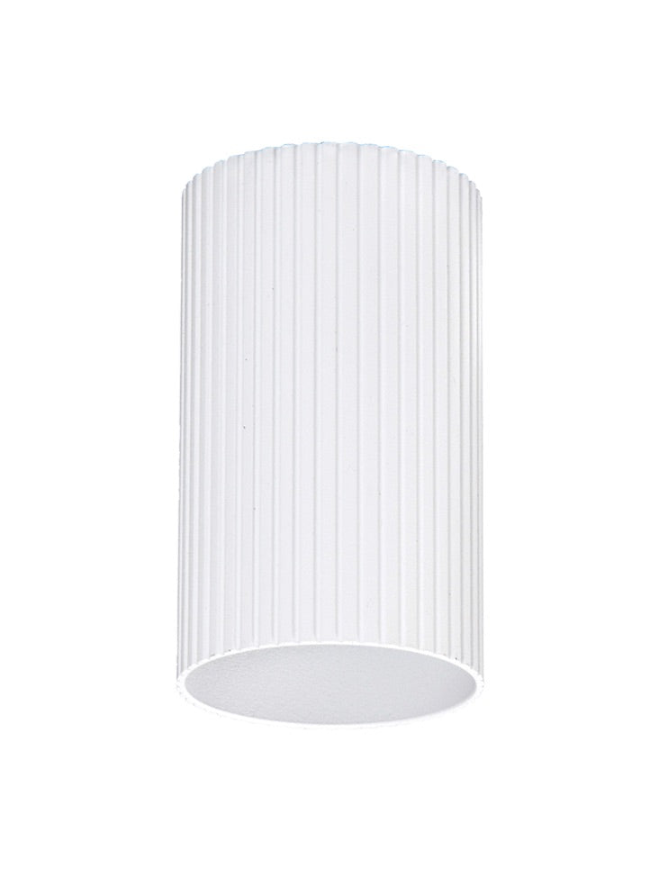 Broadway sleeve - white ribbed