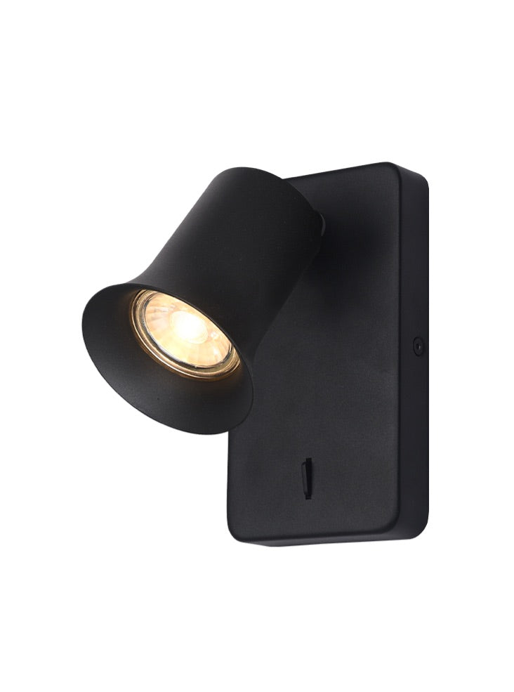 Broadway 1lt Spotlight Matt Black with Broadway Matt Black Sleeve