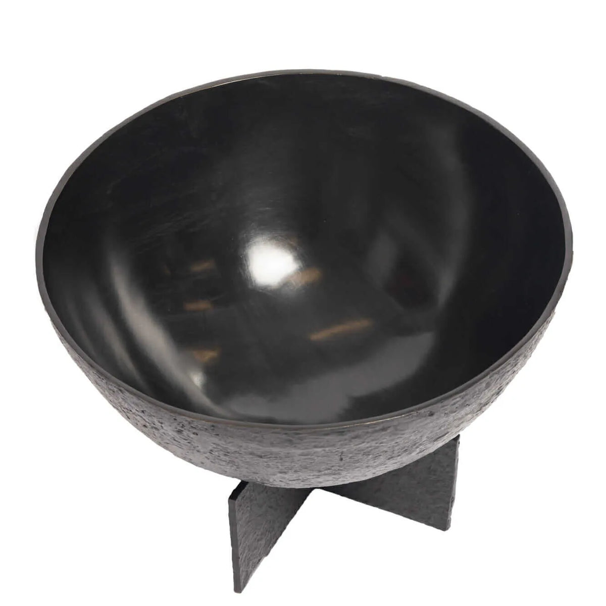 Bronze Brutalist Bowl