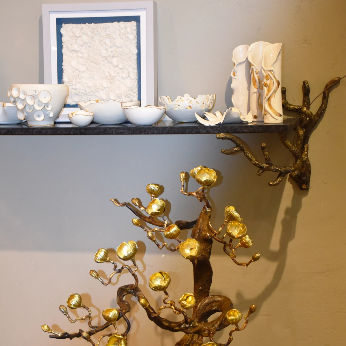 Bronze Coral Shelf