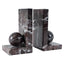 Burgundy Orb Bookend.