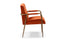 Campden Club Chair | Rust Orange