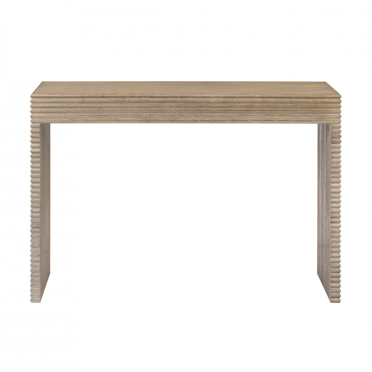 Wickham Console Table | Oak | Ribbed