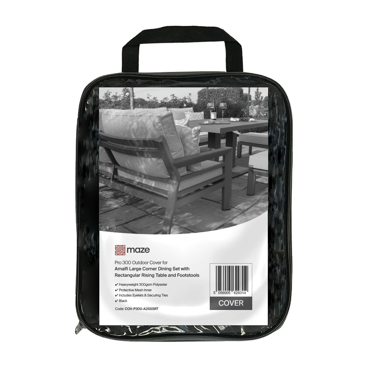 Pro 300 Outdoor Cover For Maldives Small Corner Sofa Set