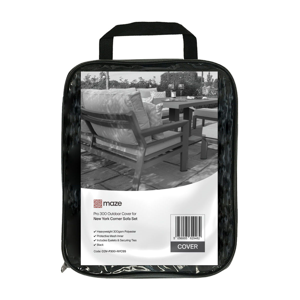 Pro 300 Outdoor Cover for New York Corner Sofa Set