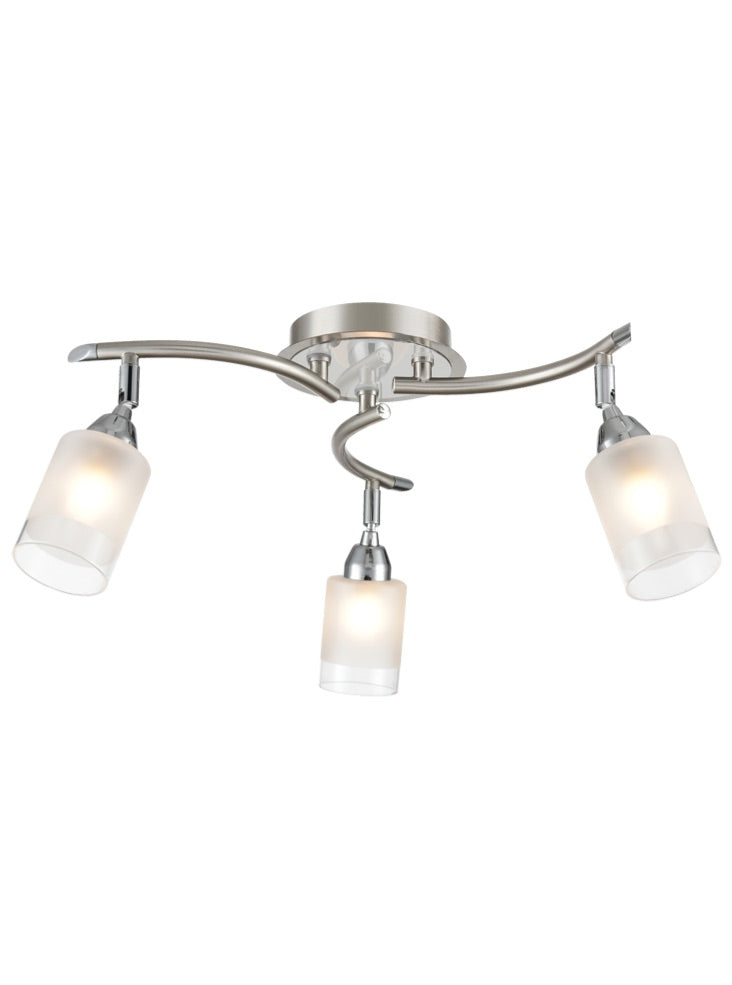 Campani 3lt Fitting - Chrome / Satin Nickel