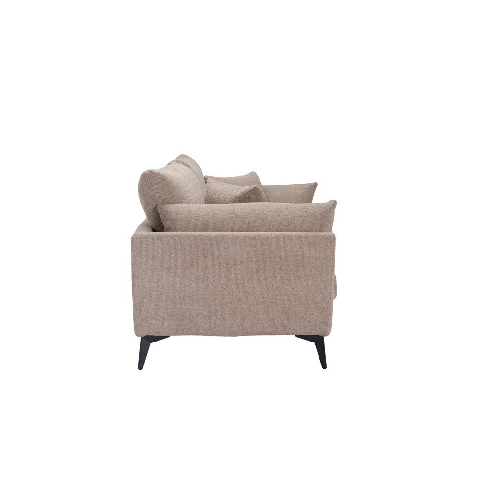 Carter Taupe 2 Seater Sofa