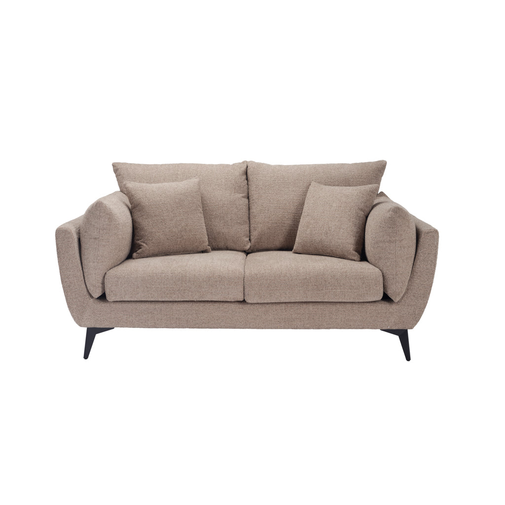Carter Taupe 3 Seater Sofa