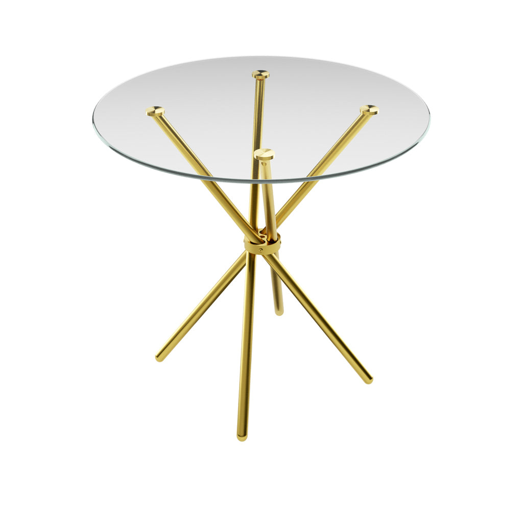 Casa Black Table with Smith Ivory Chairs