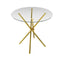 Casa Gold Table with Smith Loaf Chairs