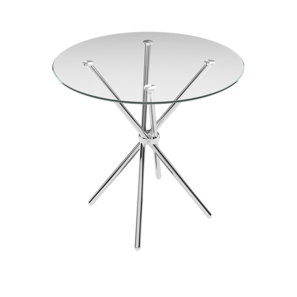 Casa Black Table with Smith Ivory Chairs