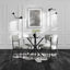 Casa Glass & Black Dining Table