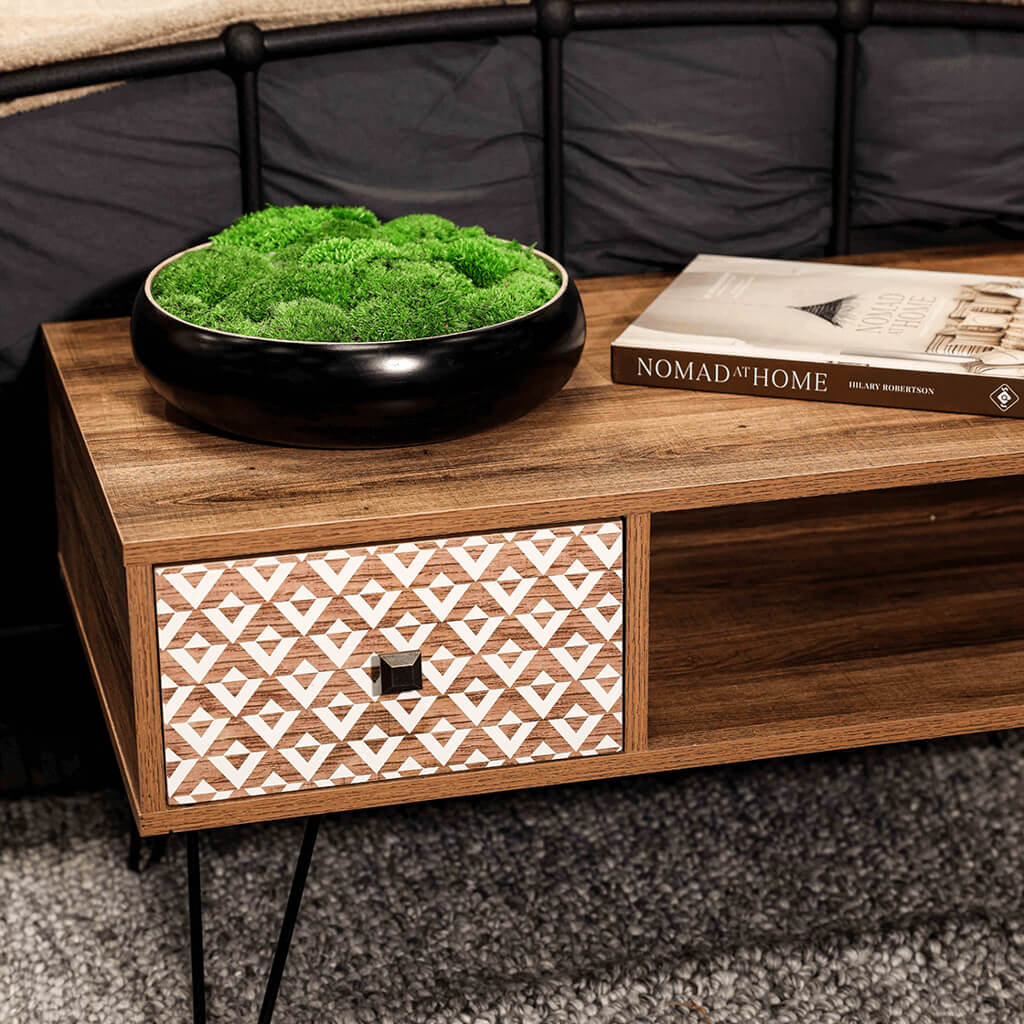 Casablanca Dark Oak Coffee Table