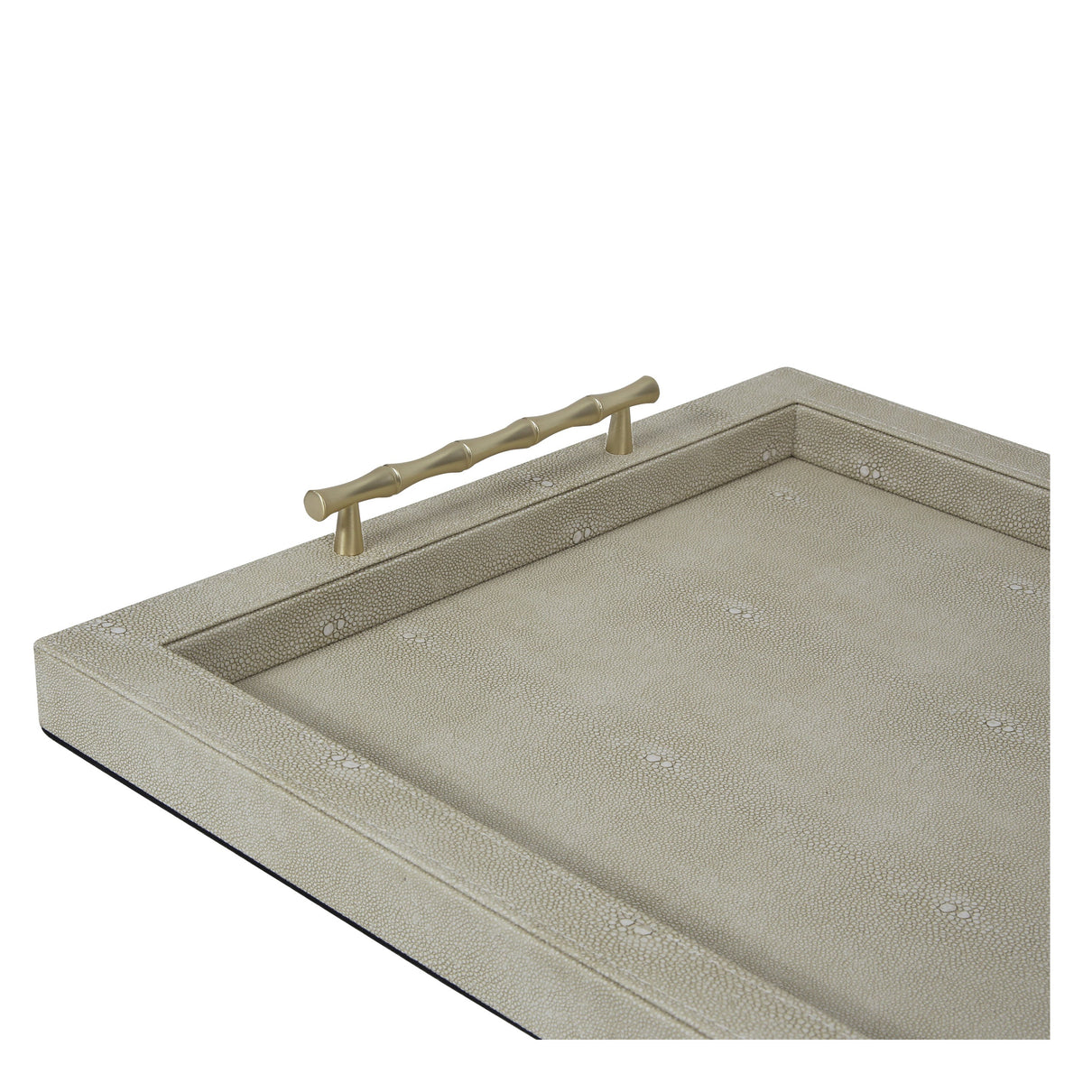 Celeste Champagne Beaded Tray.